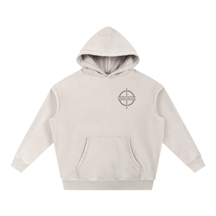 Snow wash fleece Hoodie