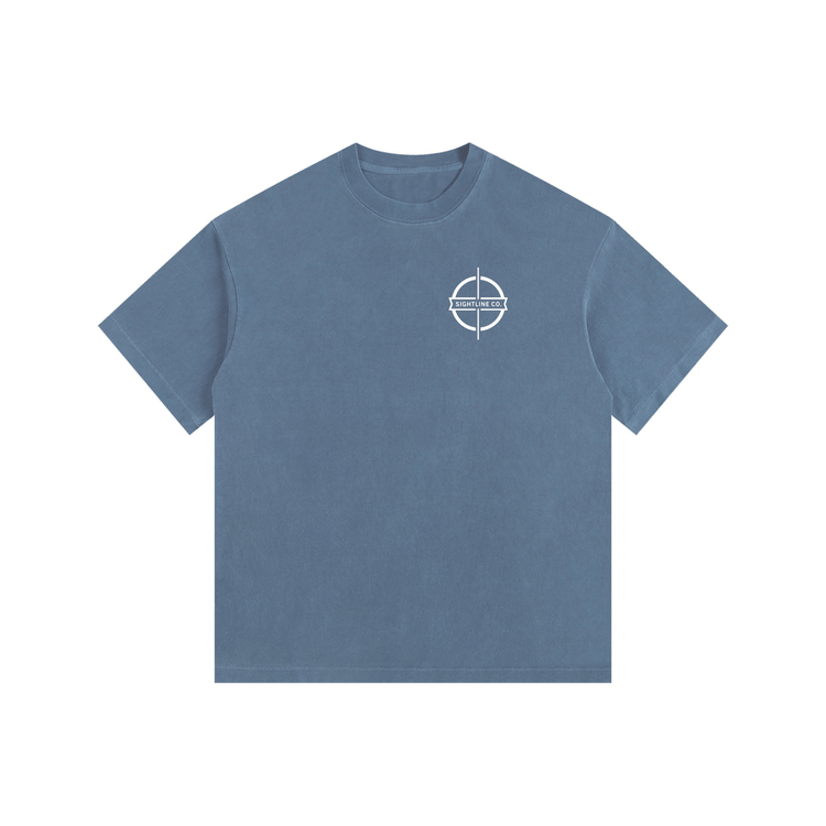 Vintage washed oversized cotton T-shirt