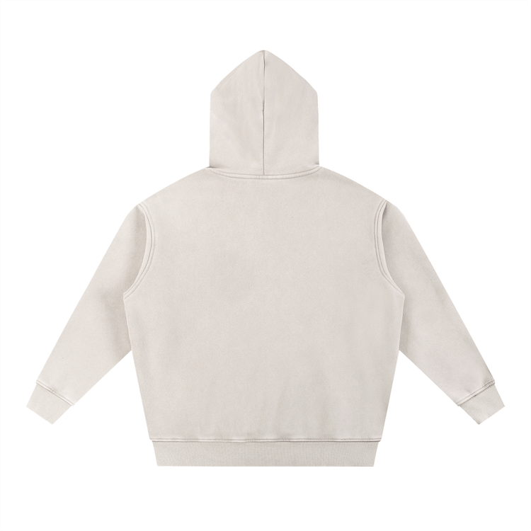 Snow wash fleece Hoodie
