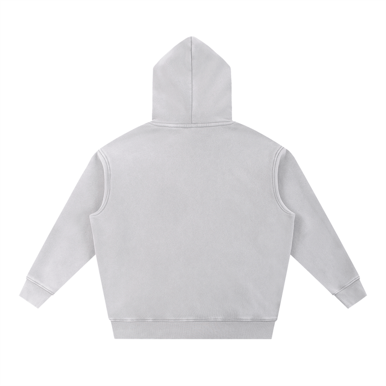 Snow wash fleece Hoodie