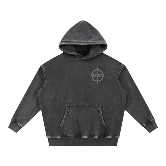 Snow wash fleece Hoodie