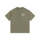 Vintage washed oversized cotton T-shirt