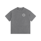 Vintage washed oversized cotton T-shirt