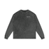 Acid wash oversize long sleeve t-shirt