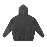 Snow wash fleece Hoodie